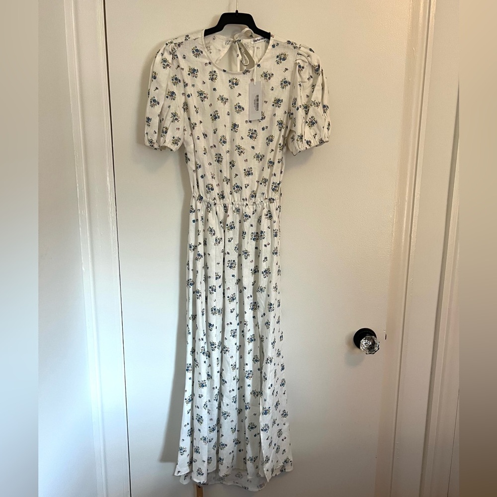 Reformation Anneliese Linen Dress